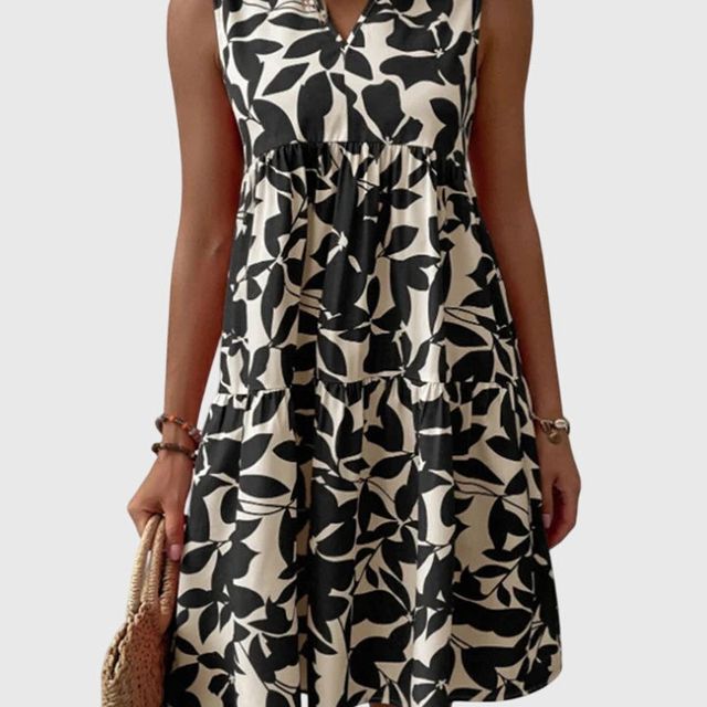 שמלת מידי זורמת של Eden Blooming