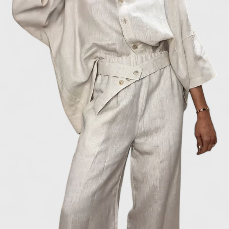 סט כותנה קז'ואל רבקה