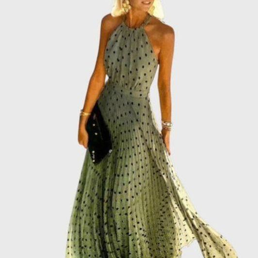 שמלת נופר נקודות