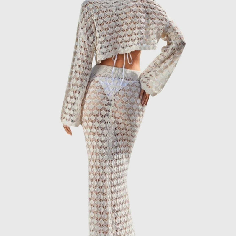 סט ביקיני מרשת של מלחה