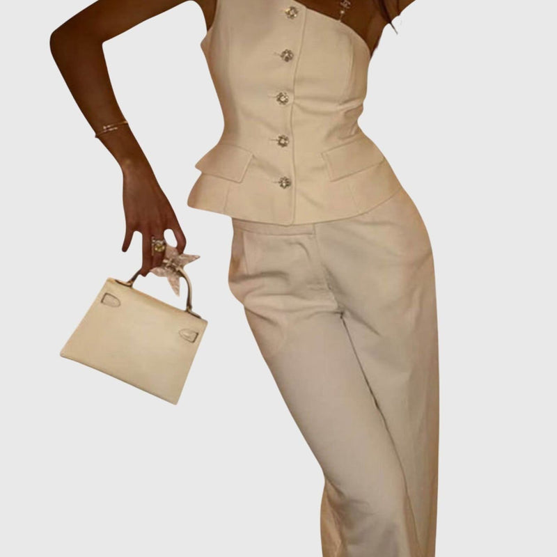 סט גופיה אסימטרי של ליאור