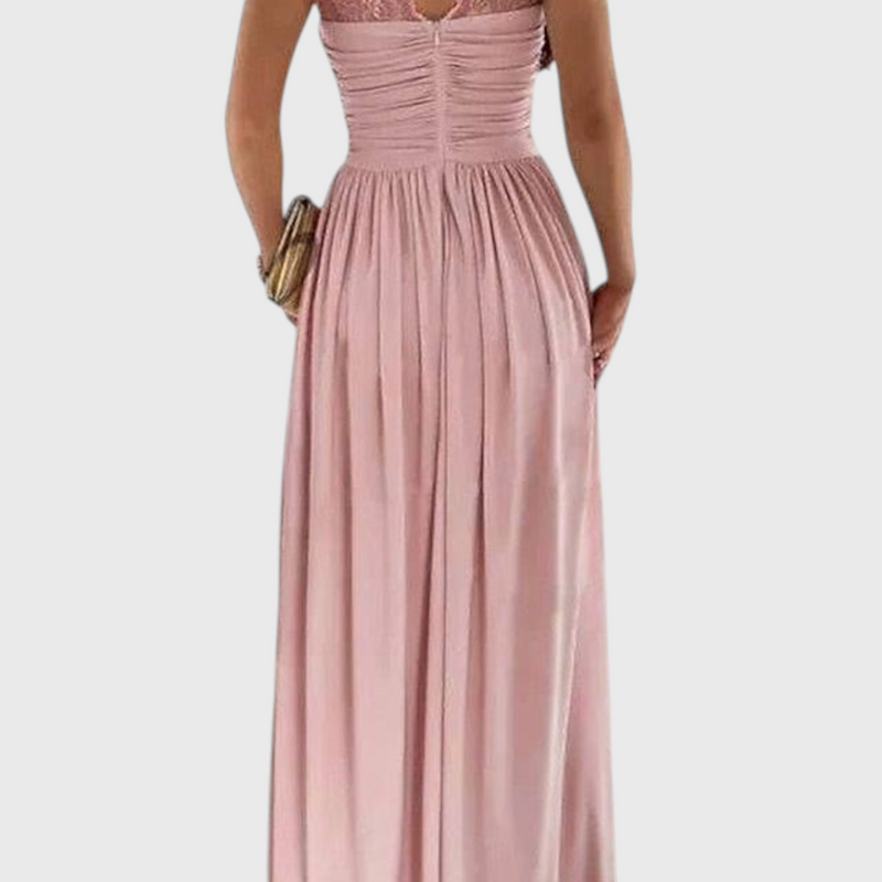 שמלת מקסי תחרה של מיכל