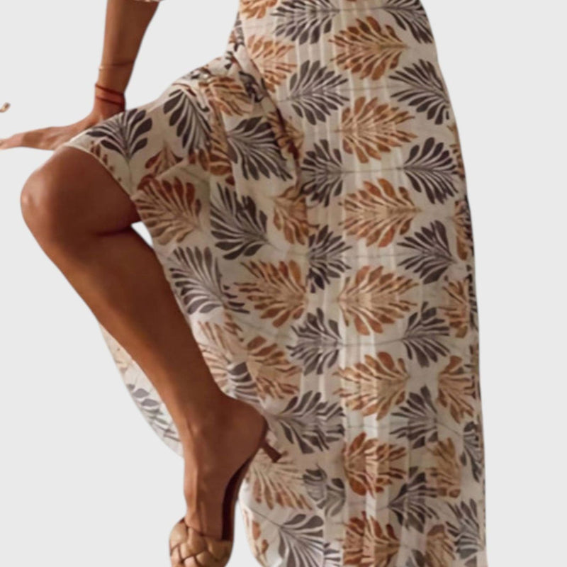 Yaara V-Neck Maxi Dress