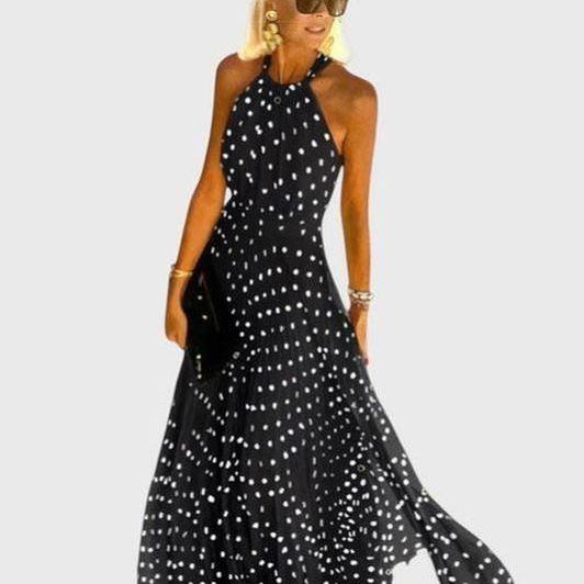 שמלת נופר נקודות