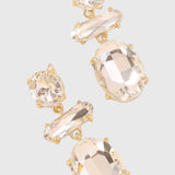 עגילי יהלום משובצים של רוני