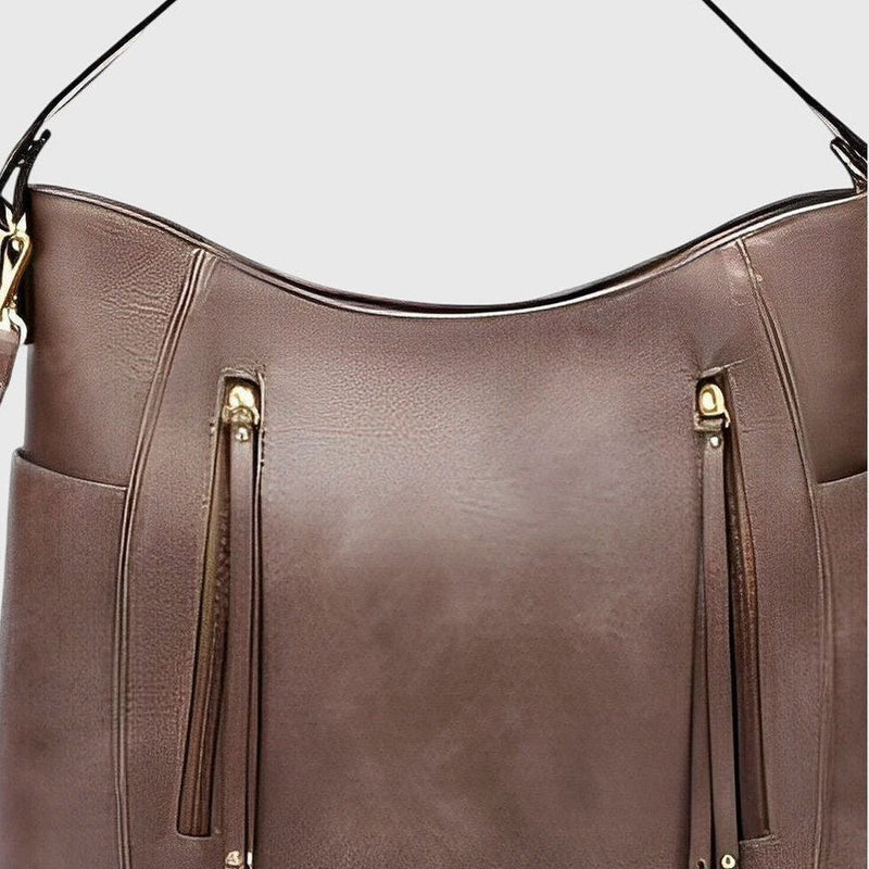 תיק עור וינטג' של יעל