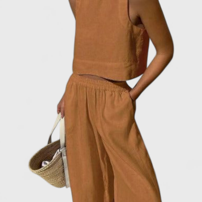 Leah Elegant Summer Suit