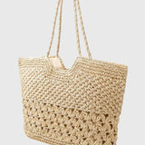 תיק קש ארוג של נאוה