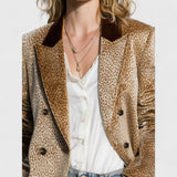 בלייזר קטיפה רטרו של טליה