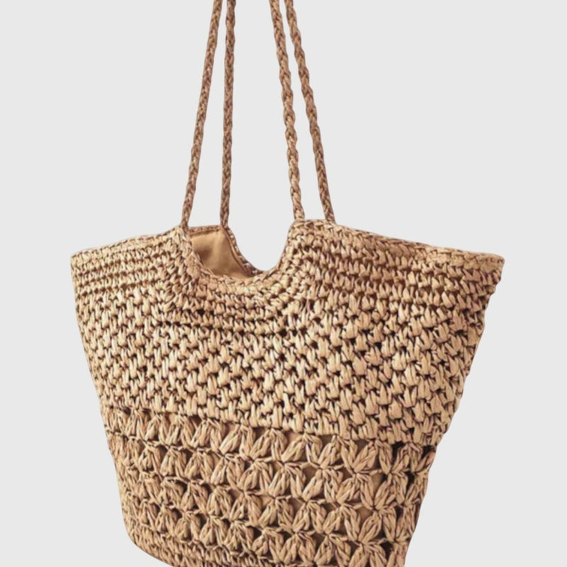 תיק קש ארוג של נאוה