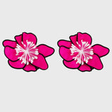 עגילי פרחים צבעוניים של יארה