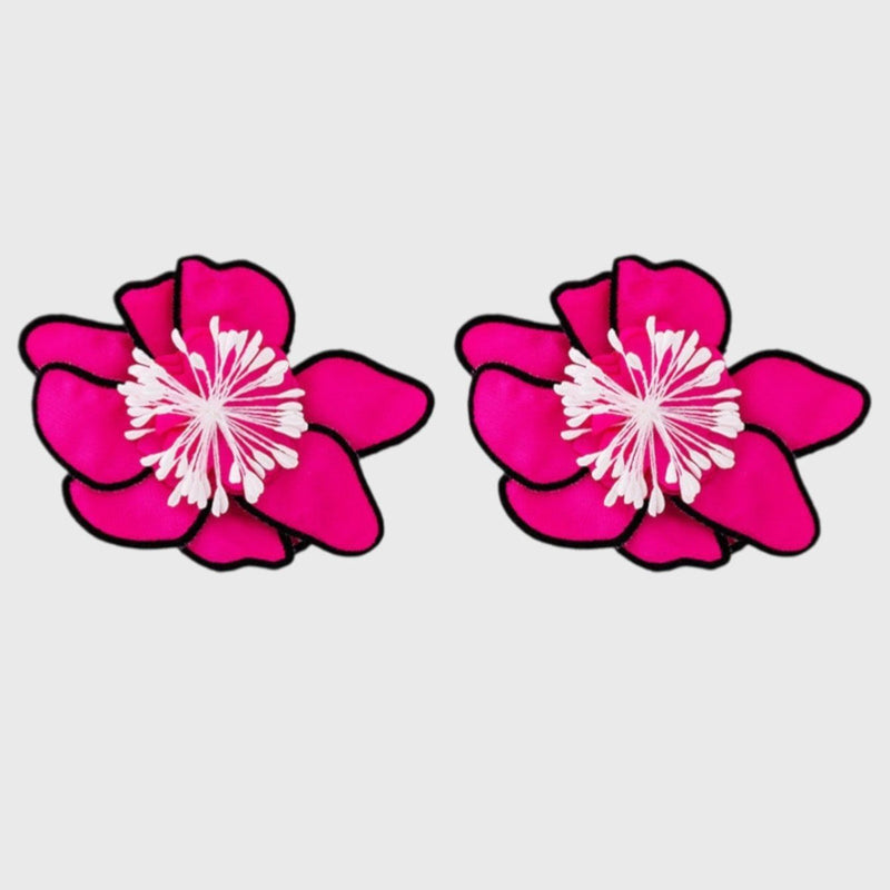 עגילי פרחים צבעוניים של יארה