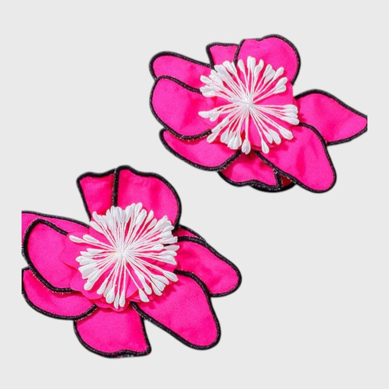 עגילי פרחים צבעוניים של יארה