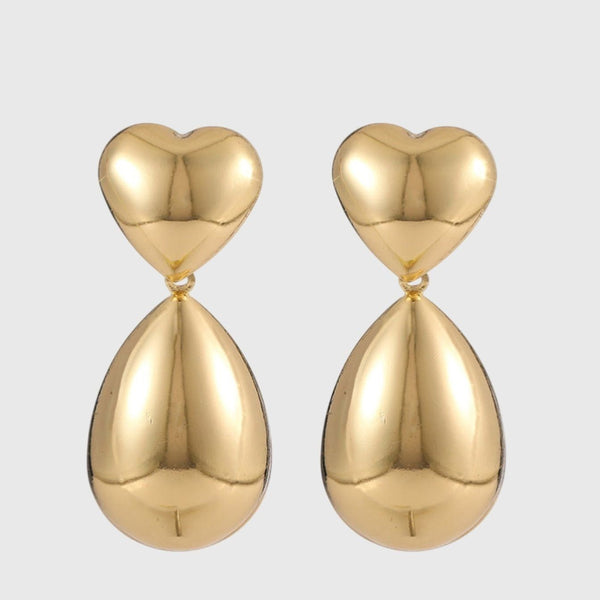 עגילי טיפה של הילה לאב