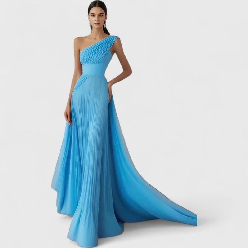 שמלת מקסי עם כתף אחת של אריאל