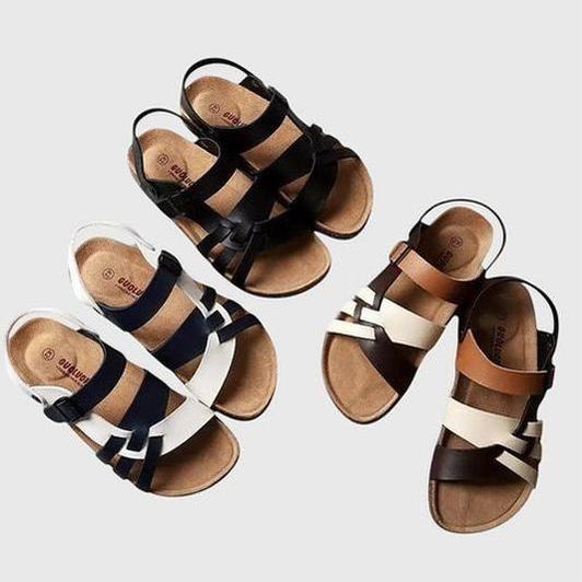 סנדלי עור קיץ של נואה