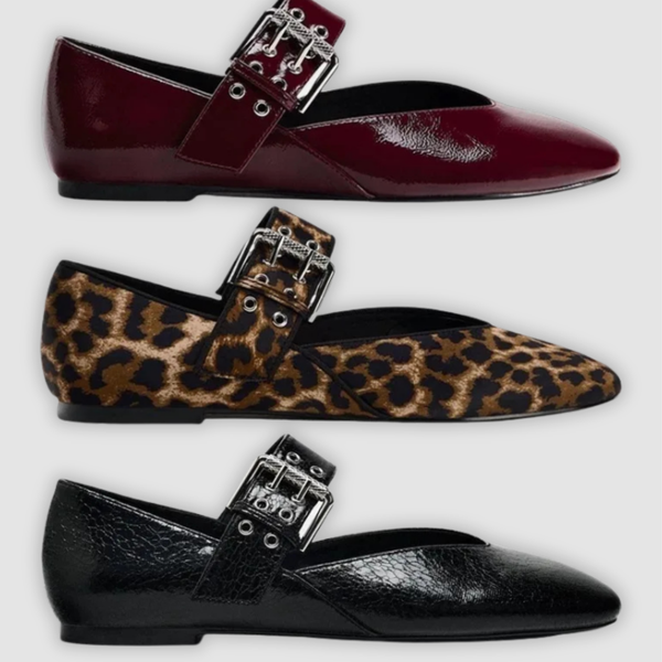 נעלי לואפר של לבנה נגה 