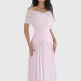 שמלת ערב אלגנטית מרשת של יעל