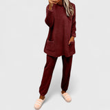 סט טרקלין פליז של Noa