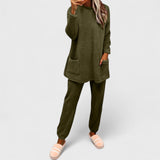 סט טרקלין פליז של Noa