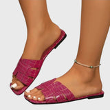 נעליים שטוחות של ורד תנין