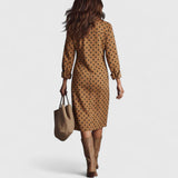 שמלת מידי נקודות של יעל