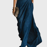 סט פשתן כחול נוגה