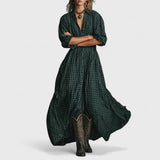 שמלת מקסי פרחונית של דנה