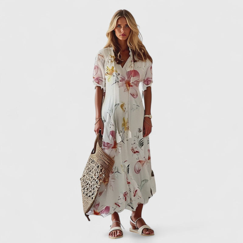 שמלת מקסי בוהו של מירב 