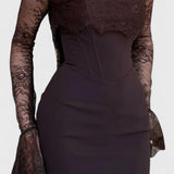 שמלת תחרה שיק של יעל