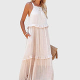 שמלת מקסי עם קפלים של Eden Breeze