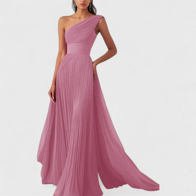 שמלת מקסי עם כתף אחת של אריאל