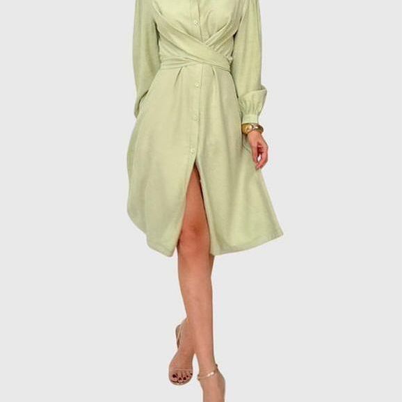 שמלת מידי עם חגורה של Noa