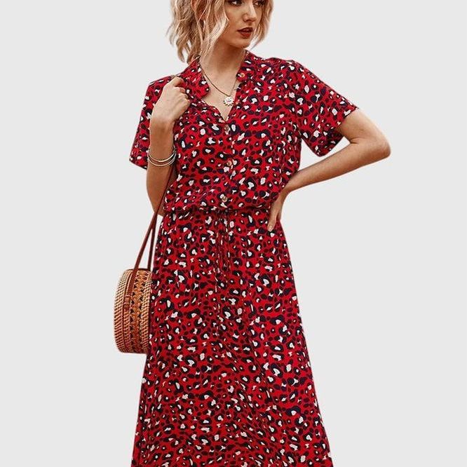 שמלת קיץ נוחה של אביב