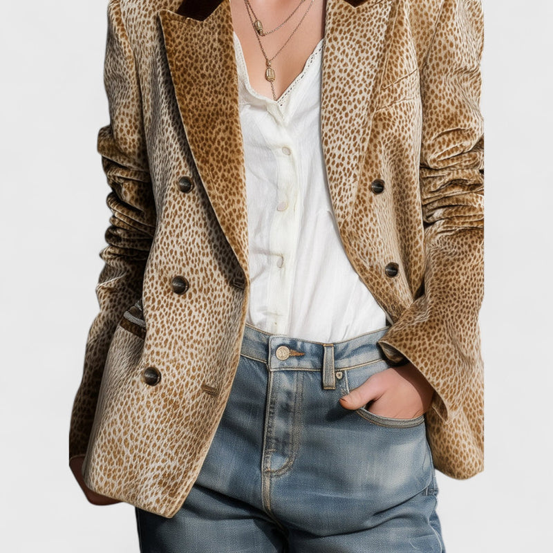 בלייזר קטיפה רטרו של טליה