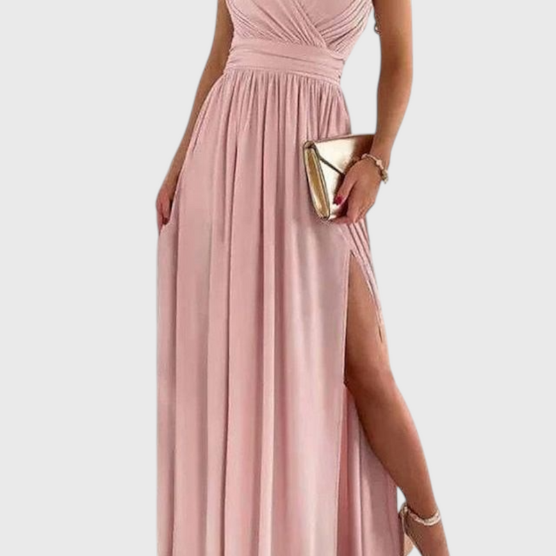 שמלת מקסי תחרה של מיכל