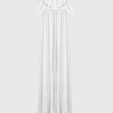 מקסי פשתן עטופה