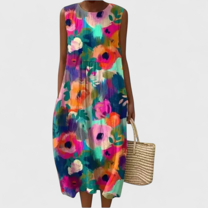 שמלת מידי של ורד