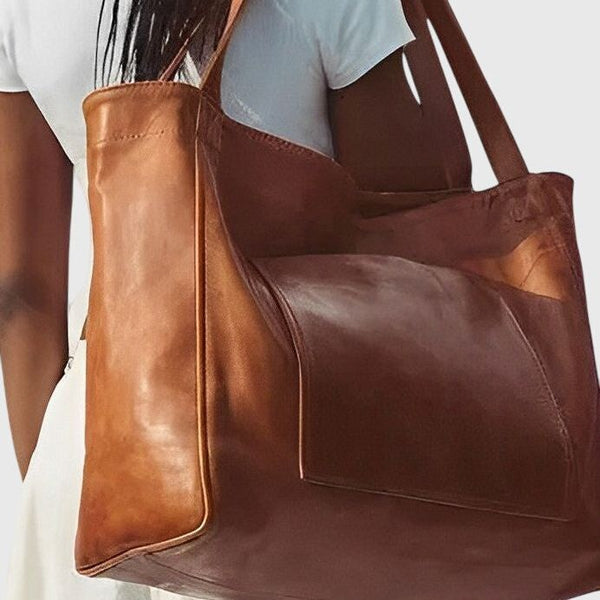 תיק עור וינטג' של רונית