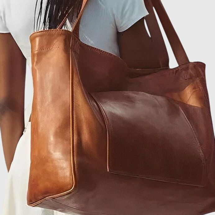 תיק עור וינטג' של רונית