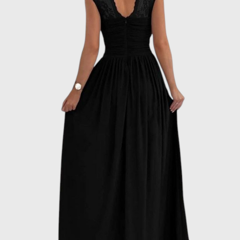 שמלת מקסי תחרה של מיכל