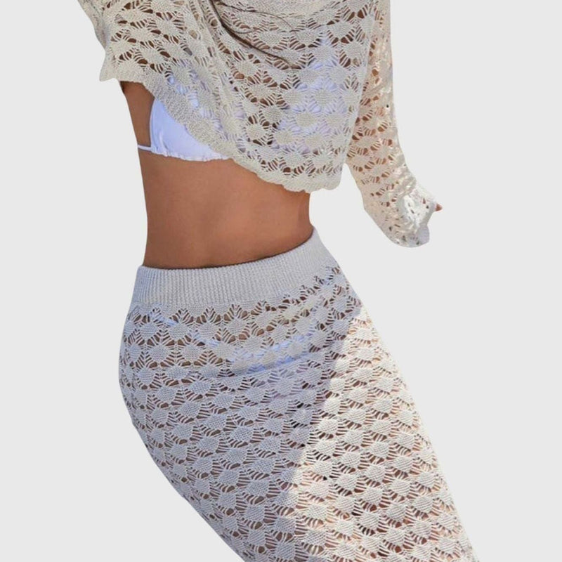 סט ביקיני מרשת של מלחה