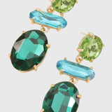 עגילי יהלום משובצים של רוני