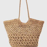 תיק קש ארוג של נאוה