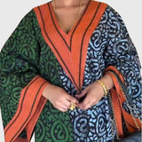 שמלת מקסי בצבעים שונים של ניצן