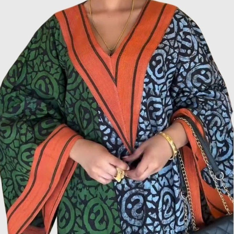 שמלת מקסי בצבעים שונים של ניצן