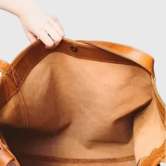 תיק עור וינטג' של רונית