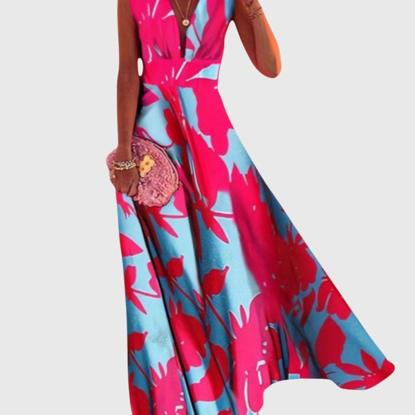 שמלה בצבע אחיד של דנה