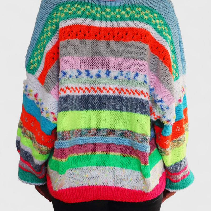 סוודר ליאת קשת בענן