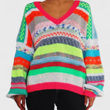 סוודר ליאת קשת בענן